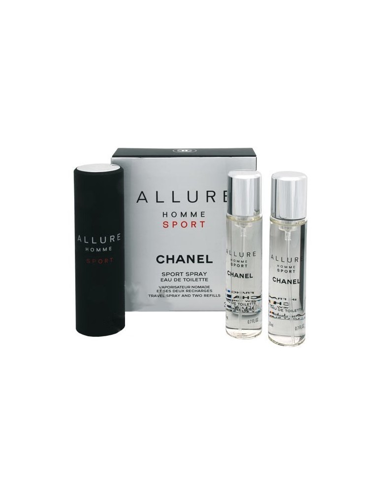 ALLURE HOMME SPORT CHANEL 3x20 Beauty  Personal Care Fragrance   Deodorants on Carousell
